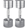 Гантель UNIX FIT PRO круглая хромированная 9 кг, 2 шт. DBRND9PCEx2