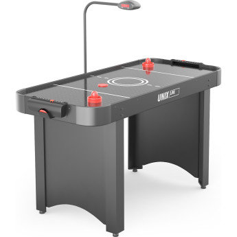 Игровой стол UNIX LINE АЭРОХОККЕЙ (142х64 cм) Black